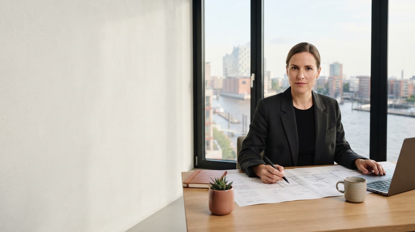 Düsterlanz Analyseplattform: abstrakte Darstellung von Finanzdaten und Entscheidungsmustern